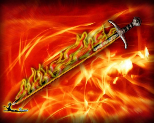 Огненный меч Наруто