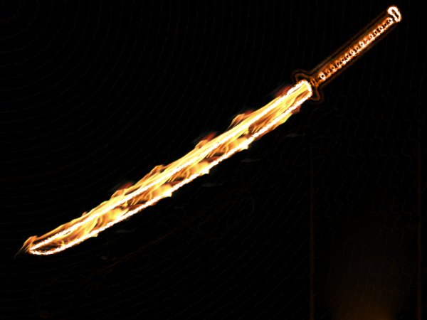 Огненный меч Ведьмак 3