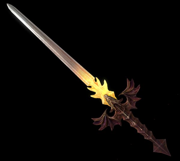 Двуручный меч арт ДНД