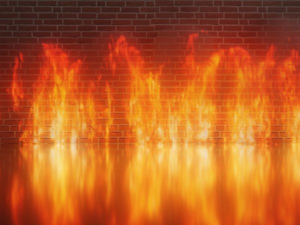 Фон для презентации огонь