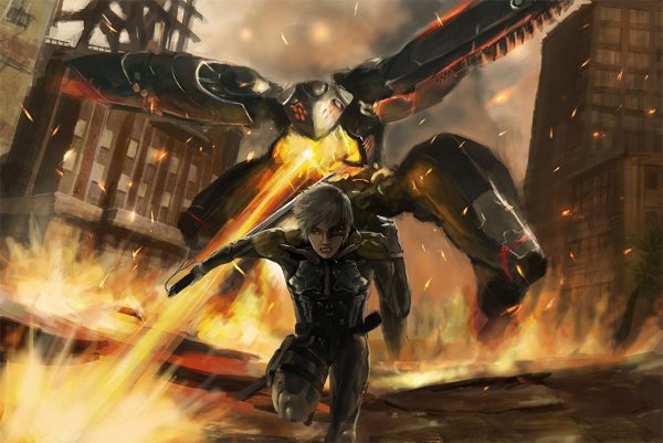 Metal Gear Rising роботы