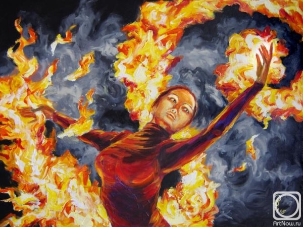 Картины с огнем известных художников