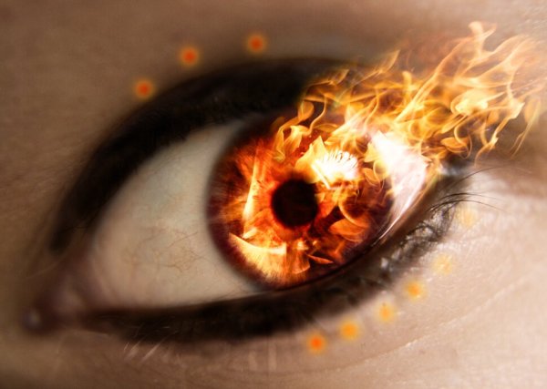 Огонь в глазах