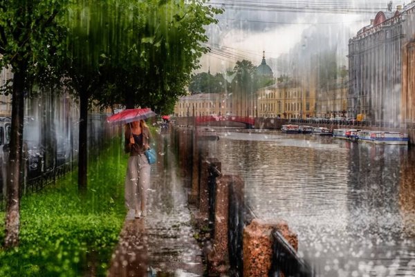 Дождливое лето в городе