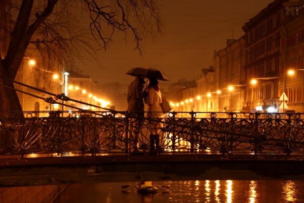 Осень. Вечер. Петербург