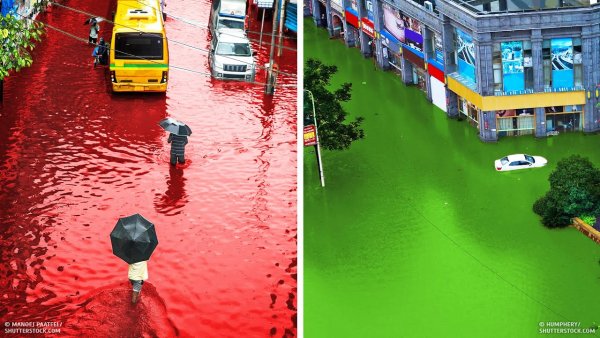 Необычный дождь