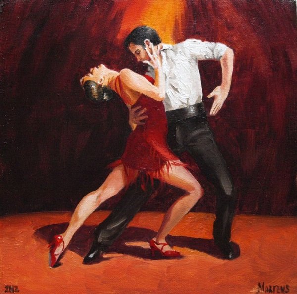 Танго Милонгеро иллюстрации