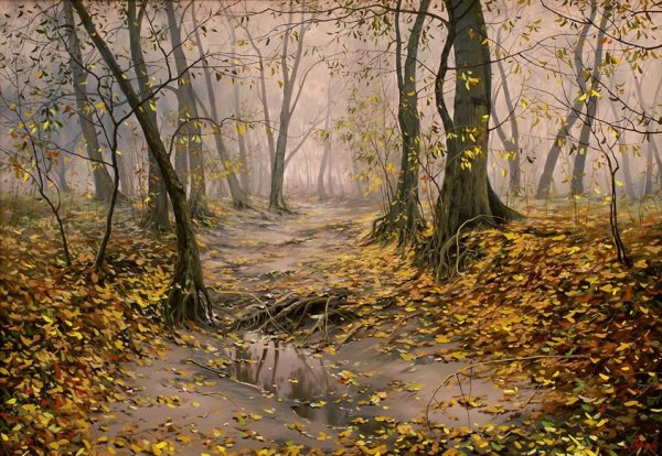 Алексей Адамов, Пейзажная живопись