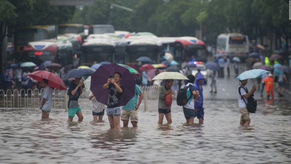 Затяжные ливни это