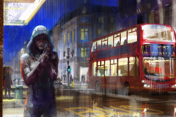 Общественный транспорт арт