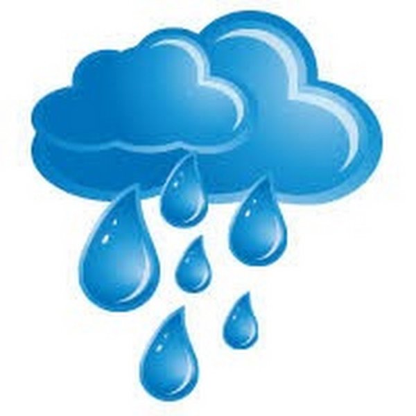 Тучка и капли