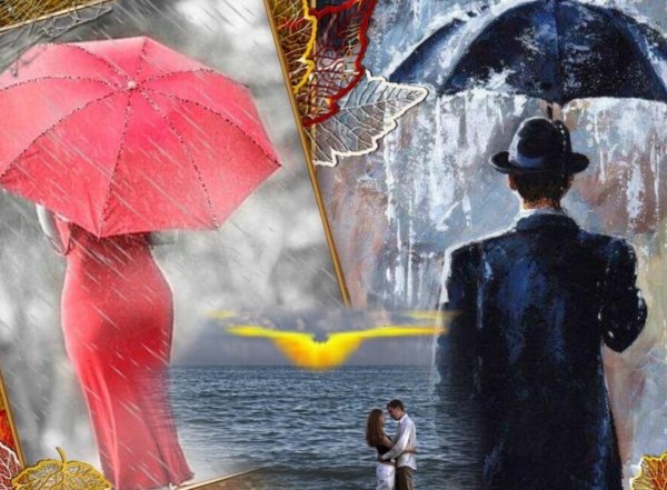 Открытки осенний дождь