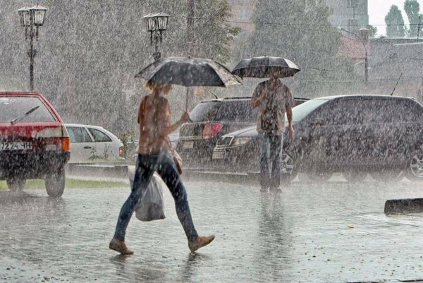 Сильный дождь