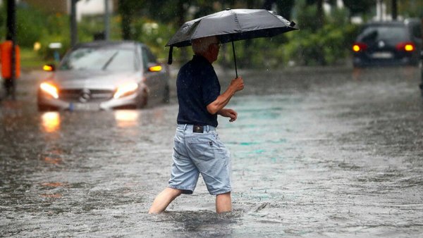 Сильный дождь