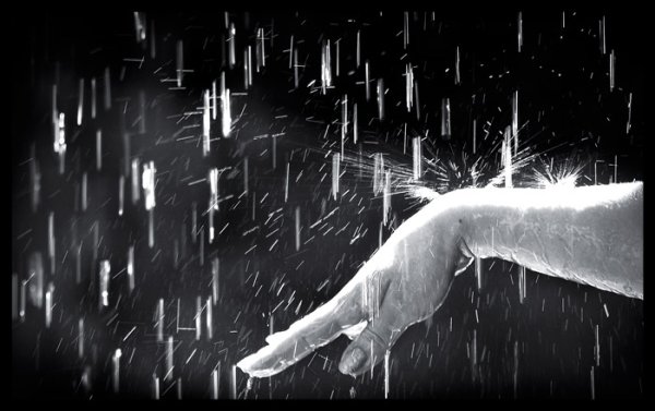 Дождь серебро