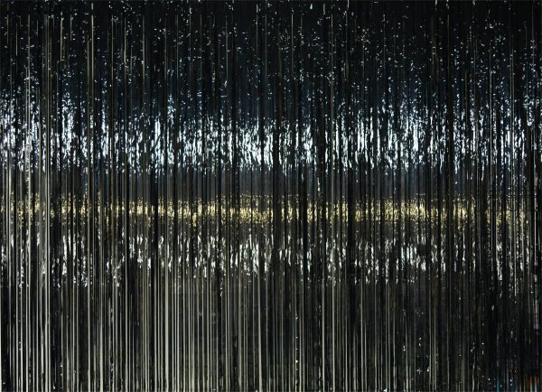 Черный дождик занавес