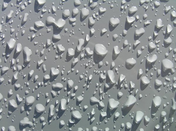 Декоративное зеркало замороженные капли