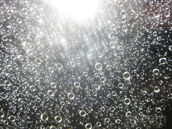 Серебряный дождь небо