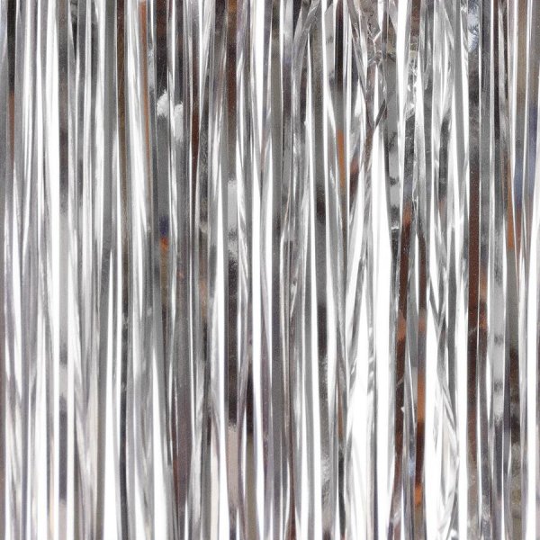Дождик серебристый 75мм*2м
