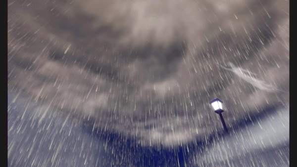 Падающий дождь