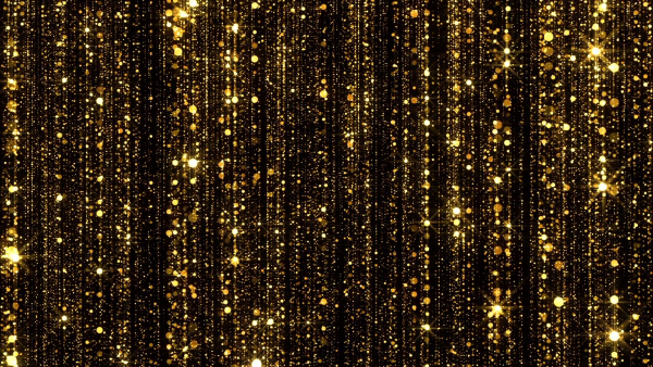Золотистые блестки