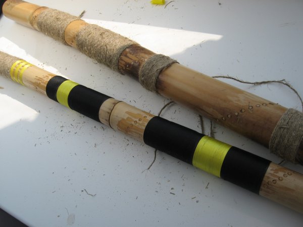 Посох дождя в разрезе