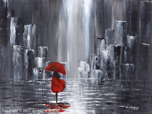 Дождь абстракция