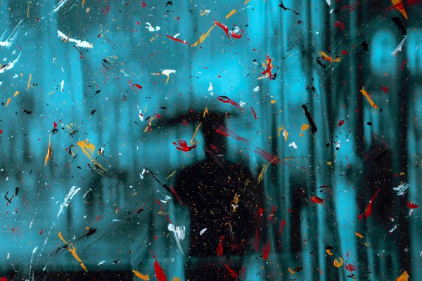 Размытое стекло арт