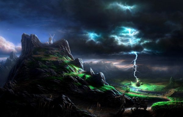 Фон для рабочего стола фэнтези