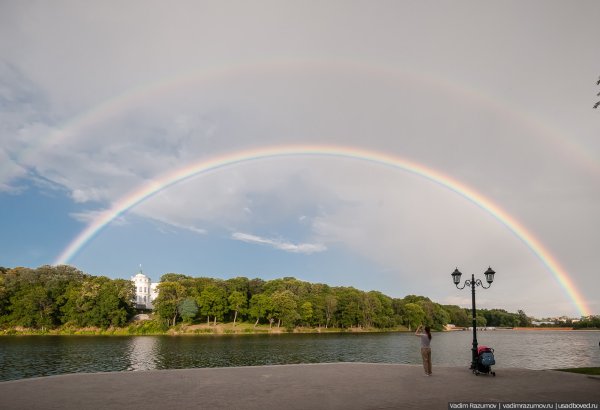 Радуга после дождя
