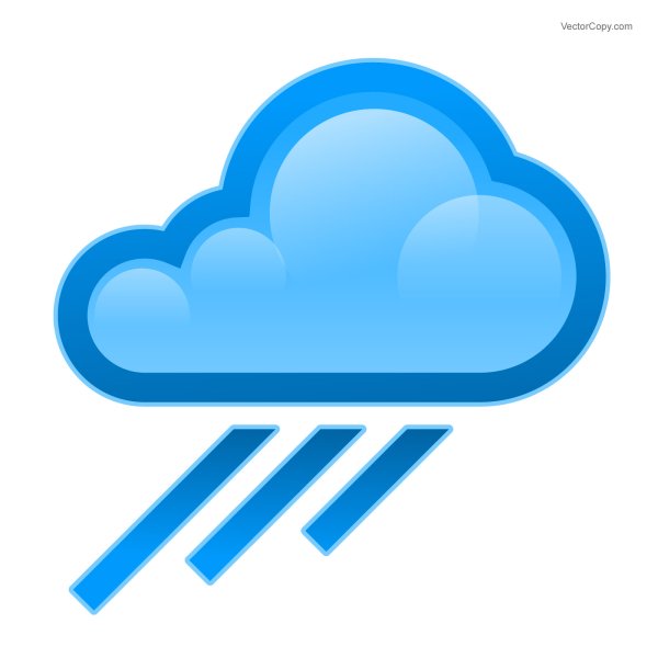 Значок дождя