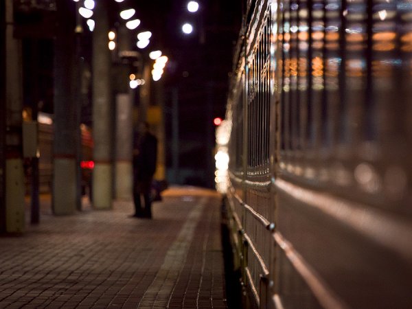 Осенний перрон