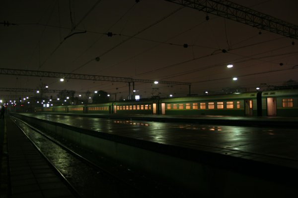 Вид из окна поезда нгчь