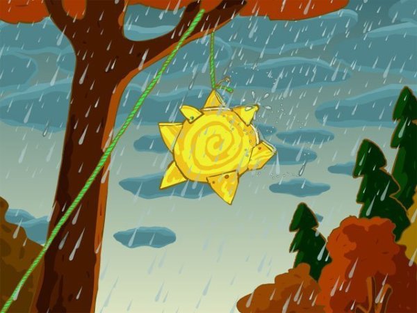 Смешарики 4 серия фанерное солнце