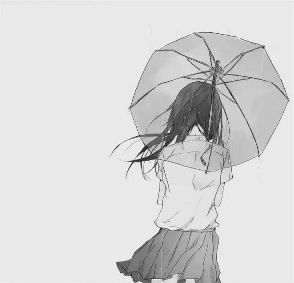 Одиночество арт чёрно белый