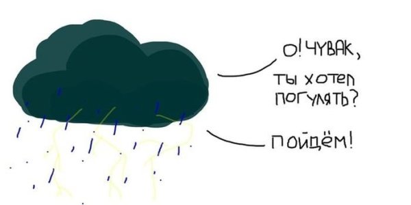 Шутки про дождь летом