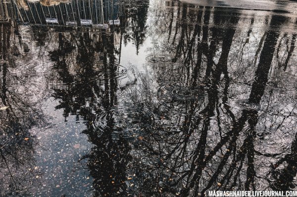 Дождь в Казани весной
