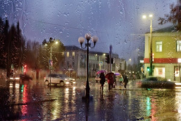 Осенний дождь в городе