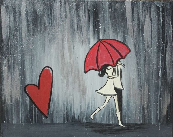 Любовь под зонтом