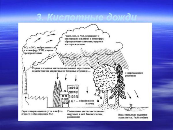 Проблема кислотных осадков