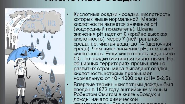 Кислотные дожди