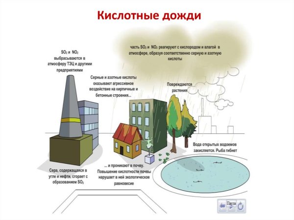 Решение проблемы кислотных дождей