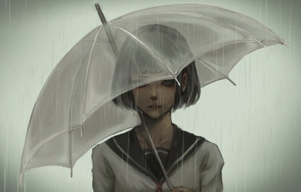 Аниме зонт