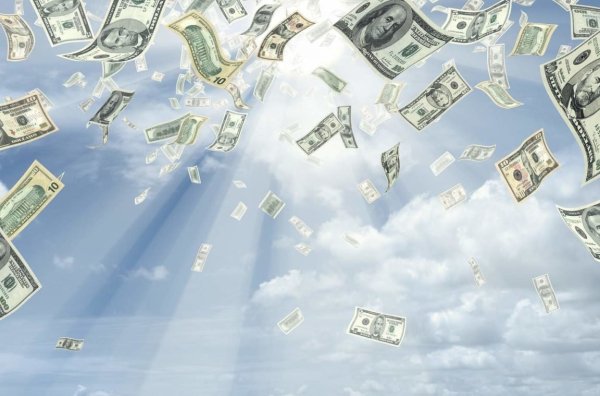 Деньги падают с неба