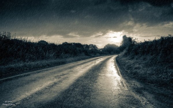 Пасмурная дорога