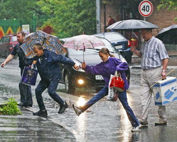 Небольшой дождь