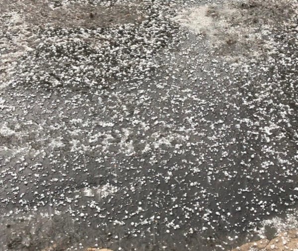 Ливень и град