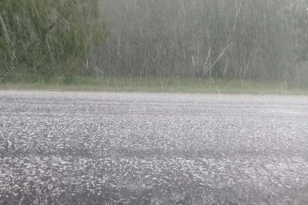 Дождь с градом