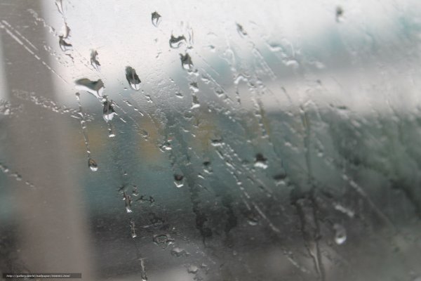 Дождь в окне