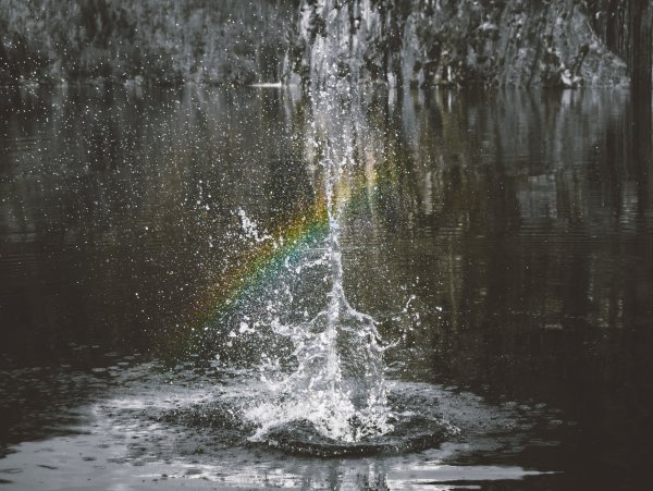 Водопад дождь